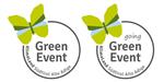 GreenEvent- und going GreenEvent-Logo (Quelle: Landesagentur für Umwelt und Klimaschutz)