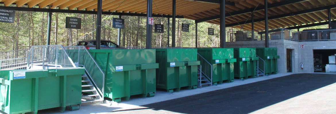 Recyclinghöfe und Wertstoffzentren