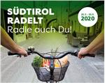 Plakat der Aktion "Südtirol radelt" (Quelle: Green Mobility in der STA - Südtiroler Transportstrukturen AG)