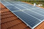 Fotovoltaikpaneele (Foto: Landesagentur für Umwelt und Klimaschutz, W. Haberer)