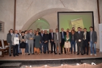 Gruppenbild mit Preisträgern: LR Theiner mit den KlimaHaus-Award-Gewinnern (Foto: KlimaHaus-Agentur)