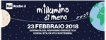 Banner der XIV Ausgabe der Radiokampagne „M’illumino di meno"
