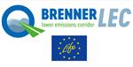 Logo des EU-Projektes BrennerLEC und des Programms Life